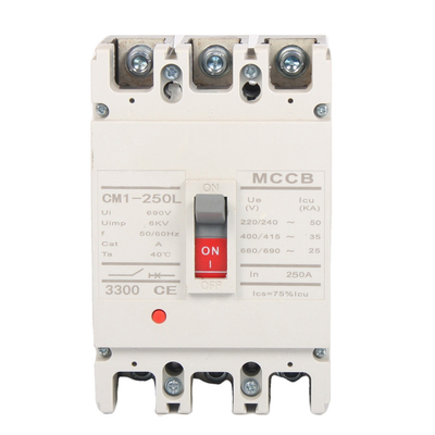 L: For overload protection (thermal) rating hot sale intelligence circuit breaker B250