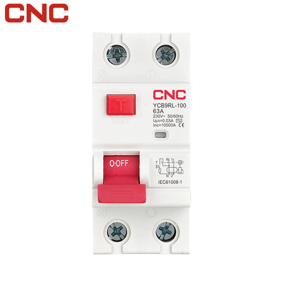 B Customized Manufacturer 2pole 240v / 415v Earth Leakage Circuit Breaker Rccb