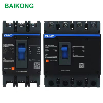 Plastic High Quality MCCB 300 Amp AC DC Motor Low Voltage Circuit Breaker Single Phase Molded Case Circuit Breaker 250A