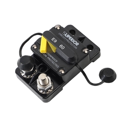 E9B 60A Bimetal Waterproof Overload Protection Circuit Breaker 2