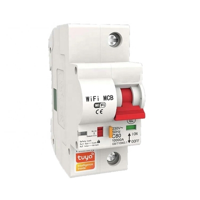 1P usually for home &amp;amp; store etc. use new tech life APP control MCB-1P Miniature 1P Tuya Smart MCB Micro Switch WIFI Circuit Breaker